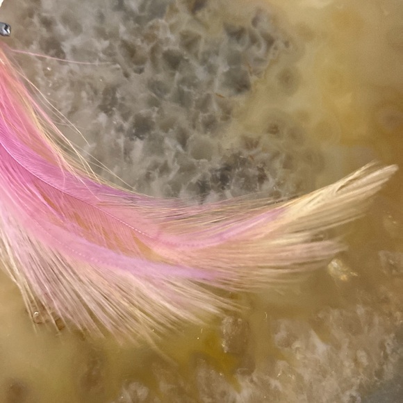 XxSOLDXX Vintage Parrot brooch in silver w real feathers collectible - Picture 4 of 7